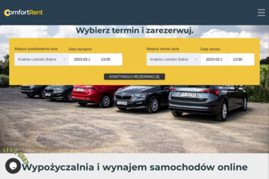 Comfortrent Sp. z o.o. - Wynajem Samochod&oacute;w Liszki