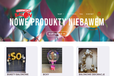 Czerwony Balon - Balony z helem Opole