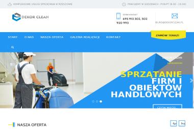 DEKOR CLEAN - Mycie Okien Rzeszów