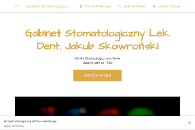 Gabinet Stomatologiczny Lek. Dent. Jakub Skowroński - Usługi Stomatologiczne Turek