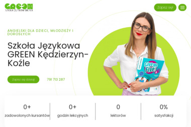 Green Szkoła Języków Obcych - Kurs Angielskiego dla Dzieci Kędzierzyn-Koźle