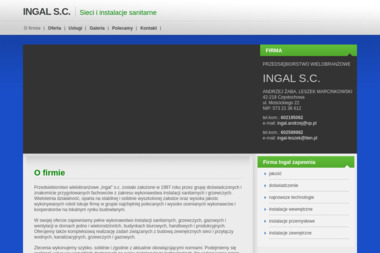 Andrzej Żaba - Czyszczenie Rur Częstochowa