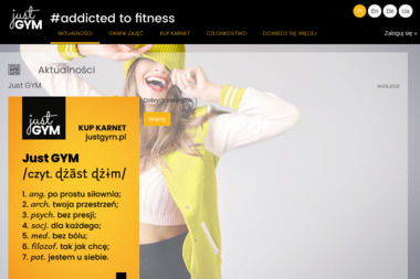 Just GYM Sp. z o.o. - Trener personalny Płock