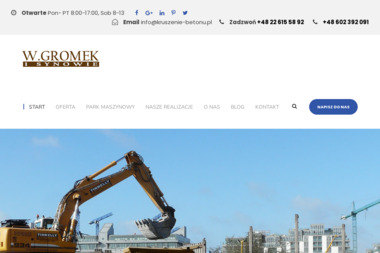 W. GROMEK i Synowie S.C. - Transport Gruzu Warszawa