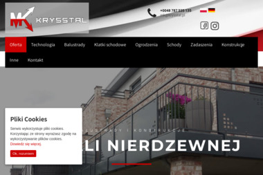 Krysstal - Balustrady Nierdzewne Lubliniec