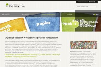 Stowarzyszenie EKO-Inicjatywa - Przetwarzanie odpadów Kwidzyn