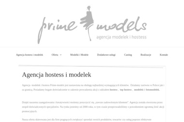 Prime-models - Agencja modelek Gdańsk