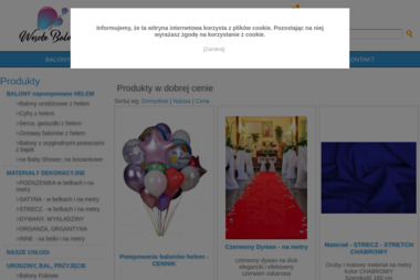 Wesołe Baloniki - Balony z helem Piaseczno