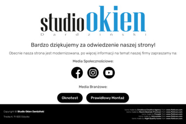 STUDIO OKIEN DARDZIŃSKI - Bramy Garażowe Dwuskrzydłowe Giżycko