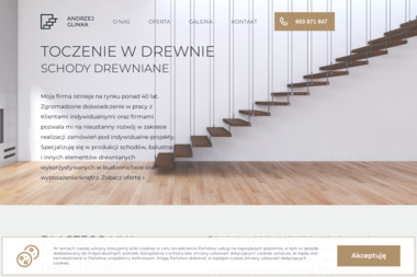 Schody Andrzej Glinka - Balustrady drewniane Warszawa