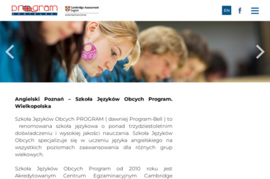 Szkoła Język&oacute;w Obcych PROGRAM - Szkoła Językowa Poznań