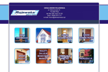 Okna Drzwi Rojewska - Okna PCV Pisz