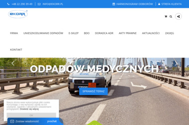 EKORR - Przetwarzanie odpadów Warszawa
