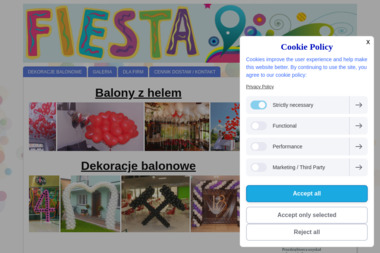 FIESTA - Balony z Helem Ruda Śląska