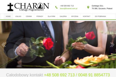 CHARON Mirosław Tyl MIĘDZYNARODOWE USŁUGI POGRZEBOWE