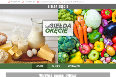 Giełda Okęcie - Warzywa Warszawa