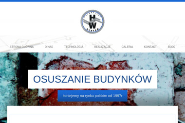 HW IZOLAN - Osuszanie Kraków