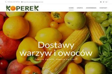 Hurtownia warzyw i owoców KOPEREK - Warzywa Dręszew