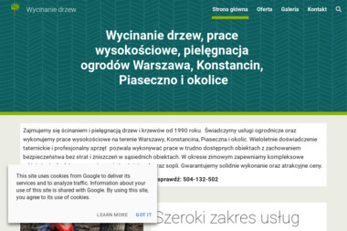 Paweł Marszał Usługi ogrodowe i wysokościowe - Firma Alpinistyczna Konstancin-Jeziorna