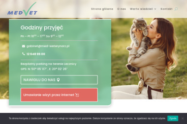 Przychodnia weterynaryjna Med-Vet s.c.Danuta i Jacek Szydłowscy - Gabinet Weterynaryjny Kraków