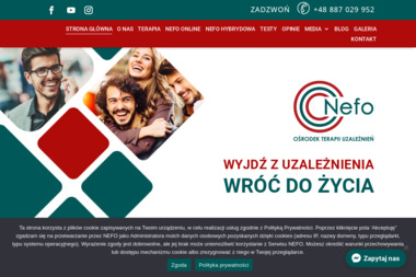 Ośrodek Terapii Uzależnień NEFO - Terapia uzależnień Bobrowo