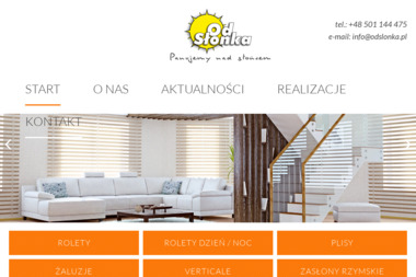 ODSŁONKA - Żaluzje, moskitiery Brzeziny