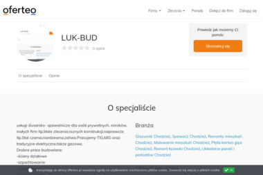 LUK-BUD - Usługi Spawalnicze Atanazyn