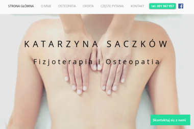 Gabinet Fizjoterapii mgr Katarzyna Saczków - Fizjoterapeuta Zielona Góra