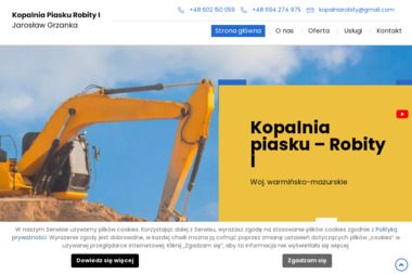 Robity I Kopalnia Piasku - Ziemia ogrodowa Pasłęk