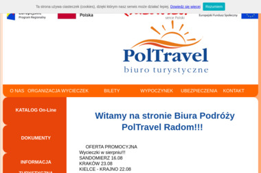 PolTravel - Biuro podróży - Zwiedzanie Radom