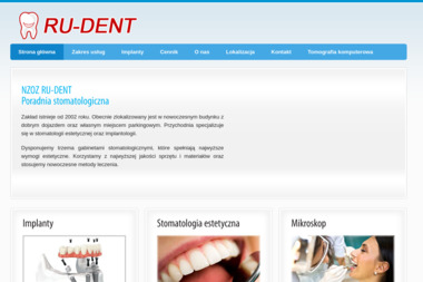 NZOZ RU-DENT - Poradnia stomatologiczna - Leczenie Kanałowe Turek