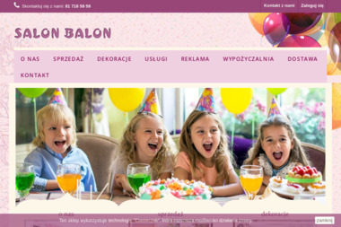 SALON BALON - Balony z helem Lublin