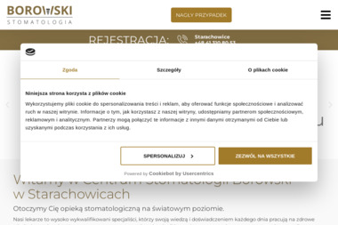 Centrum Implantologii i Stomatologii Estetycznej Stomatologia Borowski - Usługi Stomatologiczne Starachowice