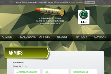 Armiks - Obróbka Skrawaniem Kraków