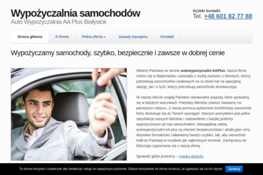 AA PLUS Wypożyczalnia Samochodów - Wynajem Samochodów Białystok