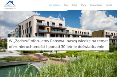 Biuro obrotu nieruchomościami Zacisze - Nieruchomości na Wynajem Warszawa