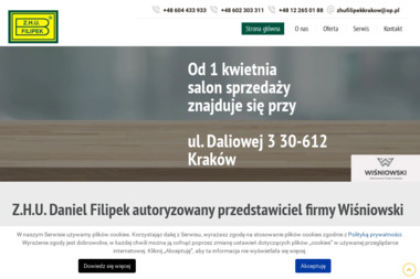 Z.H.U. Daniel Filipek - Bramy garażowe Kraków
