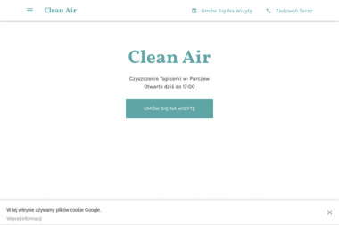 Clean Air - Pranie Wykładzin Parczew
