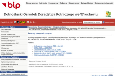 DODR - Montaż drzwi Wrocław
