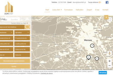 Biuro Obrotu Nieruchomościami DOMOFERT - Nieruchomości na Wynajem Konstancin-Jeziorna