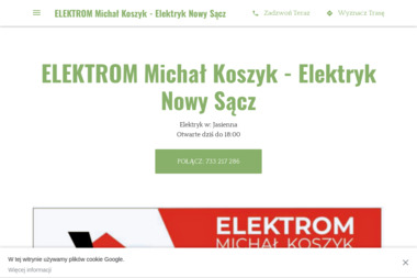 ELEKTROM Michał Koszyk - Perfekcyjna Firma Instalatorska Gorlice