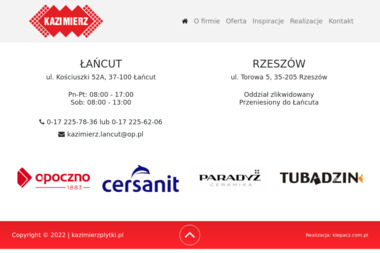 Kazimierz - Wyposażenie łazienki Rzeszów