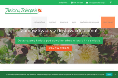 Kwiaciarnia Zielony Zakątek - Kwiaty Poznań