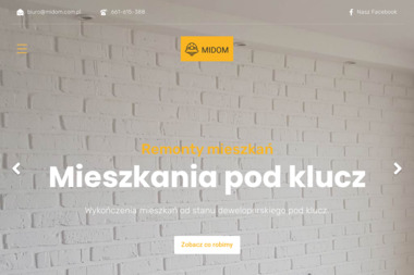 MIDOM - Zabudowa balkonu Słupsk