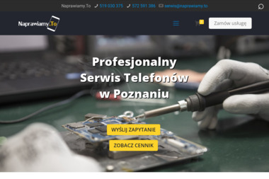 NAPRAWIAMY.TO - Serwis komputerów, telefonów, internetu Poznań