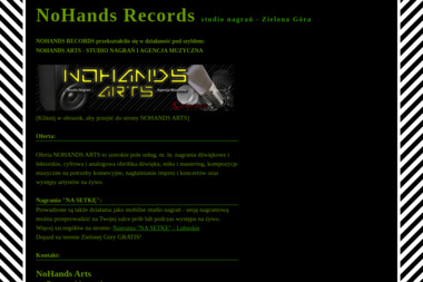 NoHands Records - Studio nagrań - Studio Dźwiękowe Zielona Góra