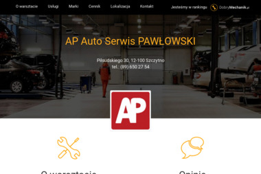 AP Auto Serwis PAWŁOWSKI - Warsztat Samochodowy Szczytno