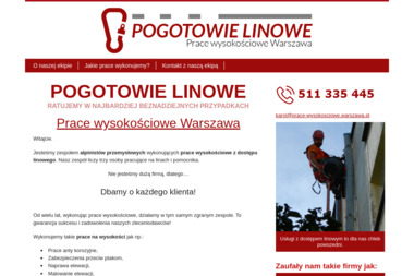 Pogotowie Linowe - Zabudowa balkonu Płock