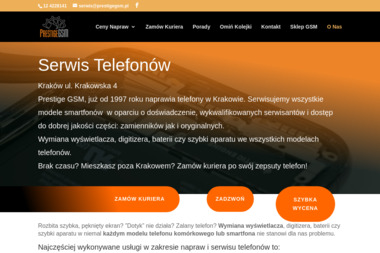Prestige GSM - Serwis komputerów, telefonów, internetu Kraków