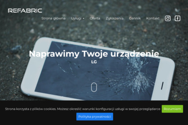 Serwis Refabric - Serwis komputerów, telefonów, internetu Poznań